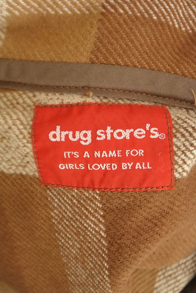 drug store's（ドラッグストアーズ）の古着「チェック柄フランネルシャツ（ブラウス）」大画像６へ