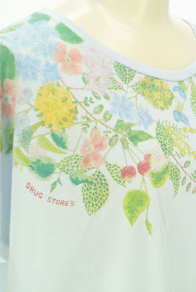 drug store's（ドラッグストアーズ）の古着「花柄Tシャツ（Ｔシャツ）」大画像４へ