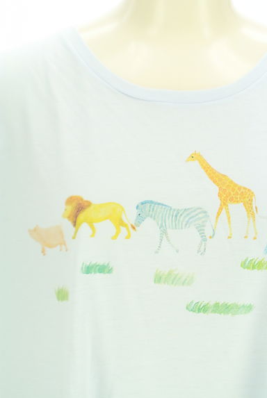 drug store's（ドラッグストアーズ）の古着「動物プリントTシャツ（Ｔシャツ）」大画像４へ