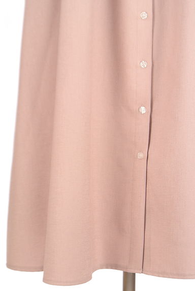 LAISSE PASSE（レッセパッセ）の古着「ベルト付きロングシャツワンピース（ワンピース・チュニック）」大画像５へ
