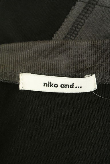 niko and...（ニコ アンド）の古着「アシメバイカラーカットソー（カットソー・プルオーバー）」大画像６へ