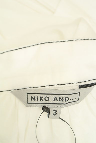 niko and...（ニコ アンド）シャツ買取実績のブランドタグ画像