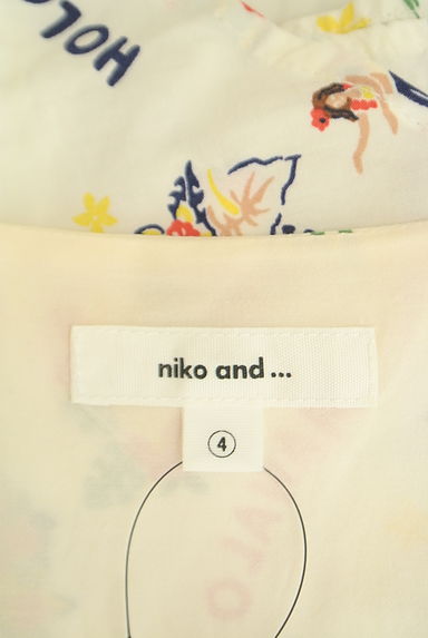 niko and...（ニコ アンド）シャツ買取実績のブランドタグ画像