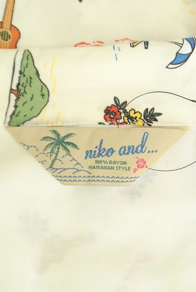 niko and...（ニコ アンド）シャツ買取実績のブランドタグ画像