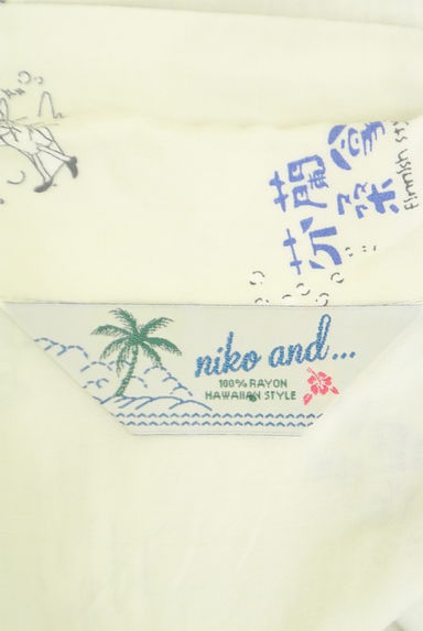 niko and...（ニコ アンド）シャツ買取実績のブランドタグ画像