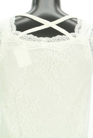 axes femme（アクシーズファム）の古着「レースタンクトップ（カットソー・プルオーバー）」大画像５へ