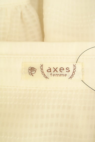 axes femme（アクシーズファム）シャツ買取実績のブランドタグ画像