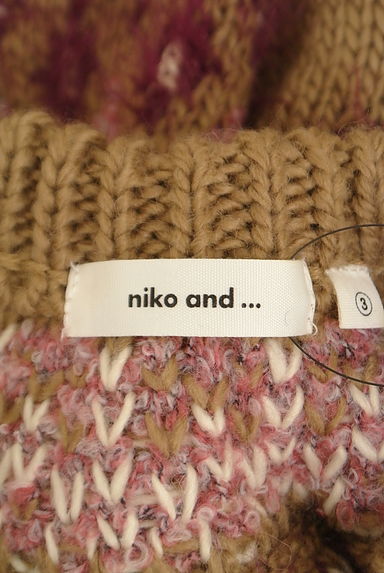niko and...（ニコ アンド）の古着「フェアアイル柄ニット（セーター）」大画像６へ