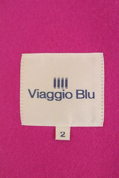 Viaggio Blu（ビアッジョブルー）の古着「ビジュー飾り付きノーカラーコート（コート）」大画像６へ