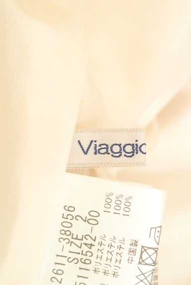 Viaggio Blu（ビアッジョブルー）の古着「花付きロングフレアスカート（ロングスカート・マキシスカート）」大画像６へ