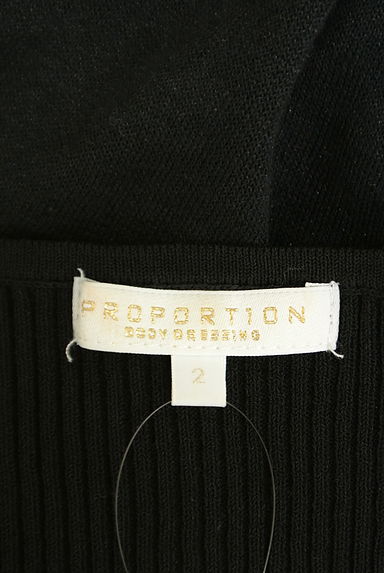 PROPORTION BODY DRESSING（プロポーションボディ ドレッシング）の古着「シアーボリューム袖リブニット（ニット）」大画像６へ