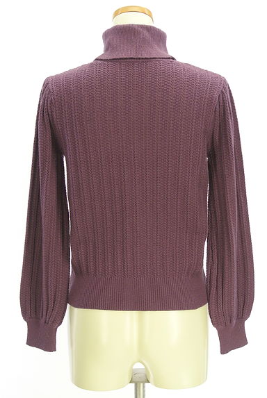 PROPORTION BODY DRESSING（プロポーションボディ ドレッシング）の古着「ボリューム袖タートルネックニット（ニット）」大画像２へ