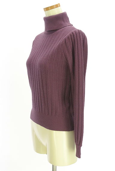 PROPORTION BODY DRESSING（プロポーションボディ ドレッシング）の古着「ボリューム袖タートルネックニット（ニット）」大画像３へ