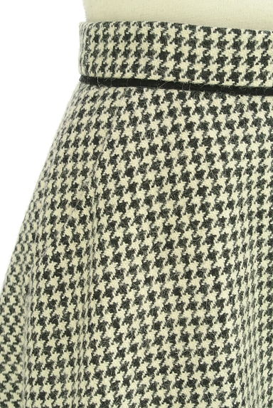 PROPORTION BODY DRESSING（プロポーションボディ ドレッシング）の古着「千鳥格子柄ミディスカート（スカート）」大画像４へ