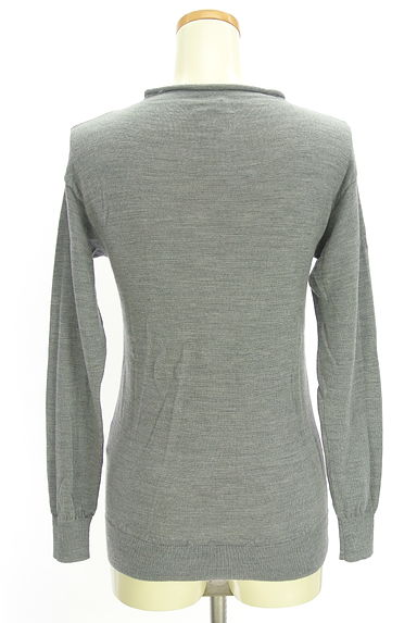 NATURAL BEAUTY BASIC（ナチュラルビューティベーシック）の古着「無地ニット（ニット）」大画像２へ