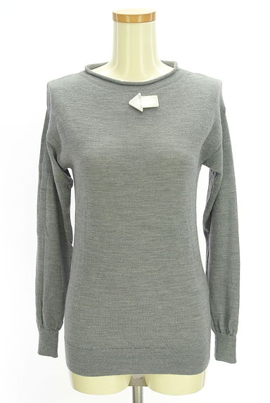 NATURAL BEAUTY BASIC（ナチュラルビューティベーシック）の古着「無地ニット（ニット）」大画像４へ