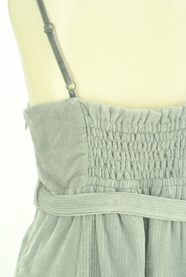 JILL by JILLSTUART（ジルバイジルスチュアート）の古着「ベルト付きコーデュロイロングワンピース（キャミワンピース）」大画像５へ