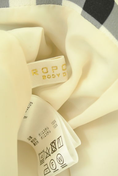 PROPORTION BODY DRESSING（プロポーションボディ ドレッシング）の古着「モノトーンチェックロングスカート（ロングスカート・マキシスカート）」大画像６へ