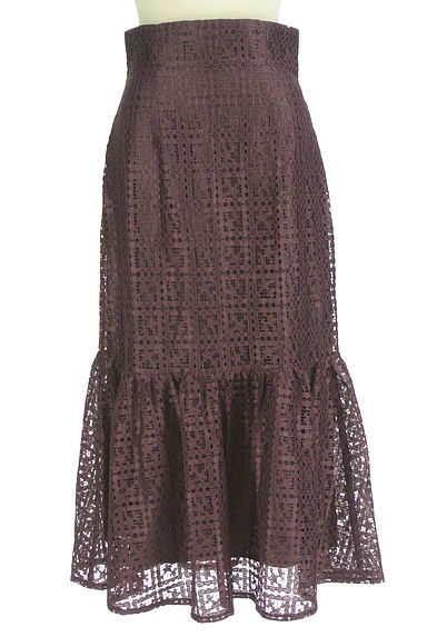 PROPORTION BODY DRESSING（プロポーションボディ ドレッシング）の古着「透かしレースマーメイドスカート（ロングスカート・マキシスカート）」大画像１へ