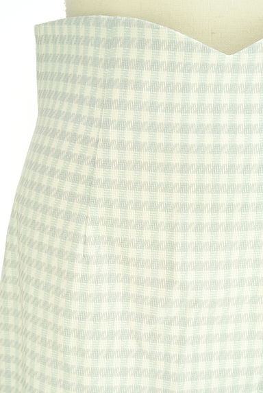 PROPORTION BODY DRESSING（プロポーションボディ ドレッシング）の古着「チェック柄ミモレスカート（ロングスカート・マキシスカート）」大画像４へ
