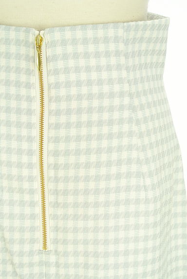 PROPORTION BODY DRESSING（プロポーションボディ ドレッシング）の古着「チェック柄ミモレスカート（ロングスカート・マキシスカート）」大画像５へ