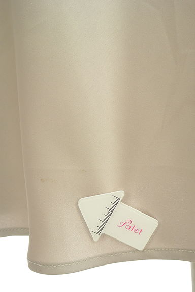 JILL by JILLSTUART（ジルバイジルスチュアート）の古着「リブニット×サテンロングワンピース（ワンピース・チュニック）」大画像５へ