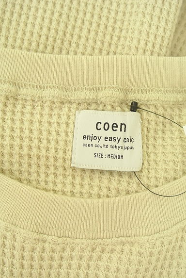 coen（コーエン）の古着「ワッフルカットソー（ニット）」大画像６へ