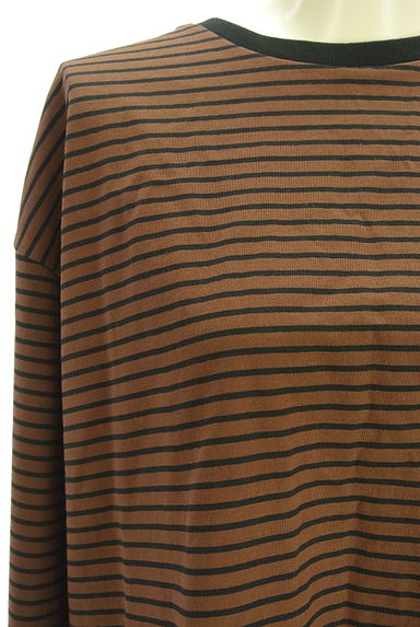 coen（コーエン）の古着「オーバーサイズボーダーカットソー（カットソー・プルオーバー）」大画像４へ
