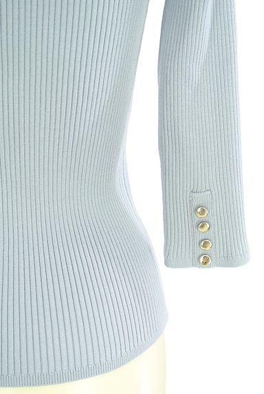 JUSGLITTY（ジャスグリッティー）の古着「七分袖リブニット（ニット）」大画像５へ