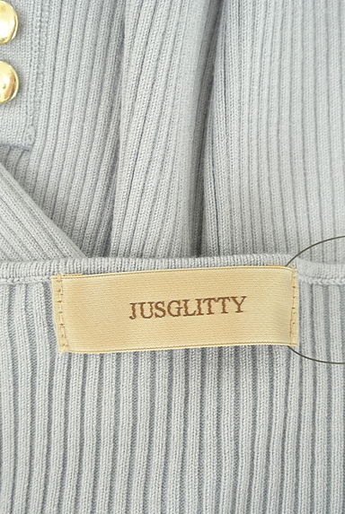 JUSGLITTY（ジャスグリッティー）の古着「七分袖リブニット（ニット）」大画像６へ