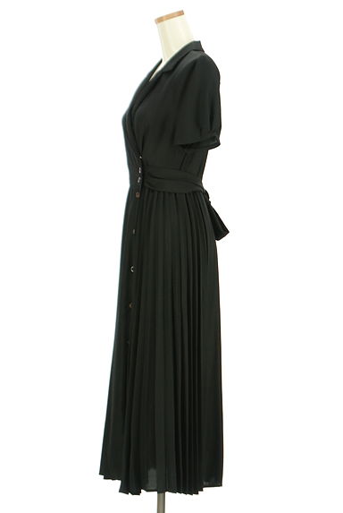 MISCH MASCH（ミッシュマッシュ）の古着「カシュクールロングプリーツワンピース（ワンピース・チュニック）」大画像３へ