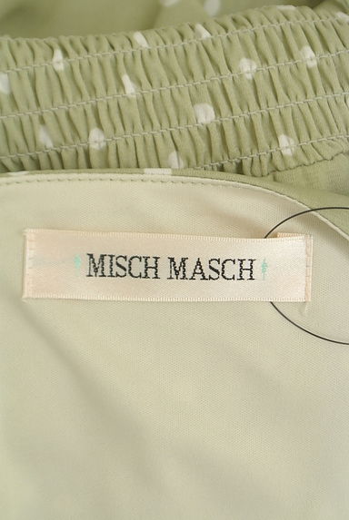 MISCH MASCH（ミッシュマッシュ）の古着「レースアップドットマキシワンピース（ワンピース・チュニック）」大画像６へ