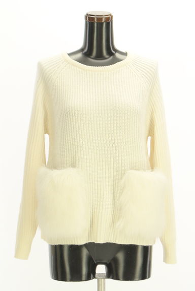NATURAL BEAUTY BASIC（ナチュラルビューティベーシック）の古着「ファーポケットニット（セーター）」大画像１へ
