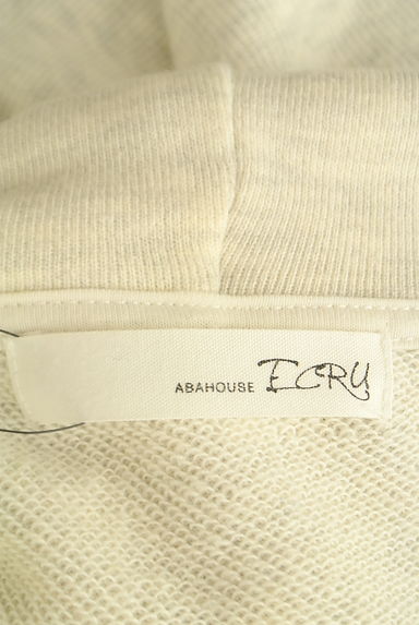 ABAHOUSE（アバハウス）の古着「ABAHOUSE ECRY ジップパーカー（スウェット・パーカー）」大画像６へ