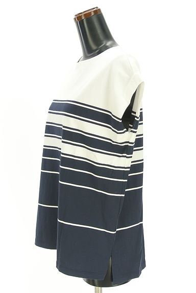 23区（２３ク）の古着「ボーダーワイドカットソー（カットソー・プルオーバー）」大画像３へ