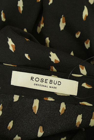 ROSE BUD（ローズバッド）の古着「ベルト付きバンドカラーロングシャツワンピース（ワンピース・チュニック）」大画像６へ