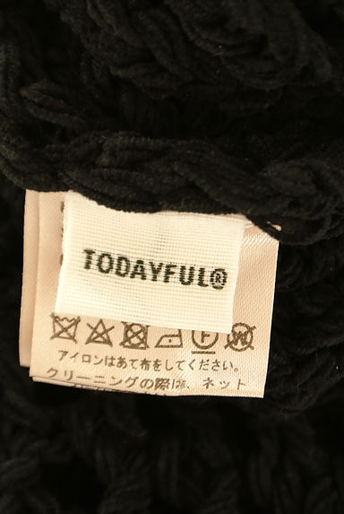 TODAYFUL（トゥデイフル）の古着「Vネックローゲージルーズニット（ニット）」大画像６へ