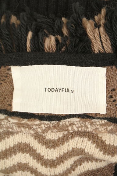 TODAYFUL（トゥデイフル）の古着「フリンジニットビスチェ（ニット）」大画像６へ