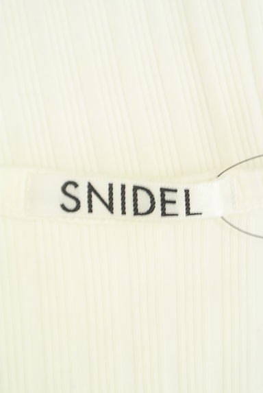 Snidel（スナイデル）の古着「美シルエットリブトップス（カットソー・プルオーバー）」大画像６へ