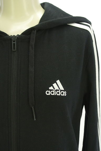 adidas（アディダス）の古着「スリーラインジップパーカー（スウェット・パーカー）」大画像４へ