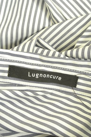 Te chichi（テチチ）の古着「Lugnoncure ストライプロングシャツワンピース（ワンピース・チュニック）」大画像６へ