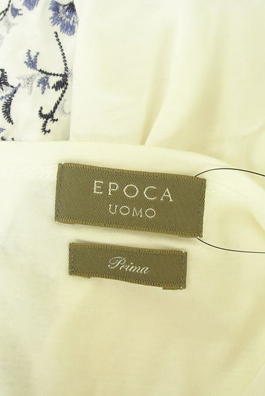 EPOCA（エポカ）の古着「フロント刺繍Tシャツ（カットソー・プルオーバー）」大画像６へ