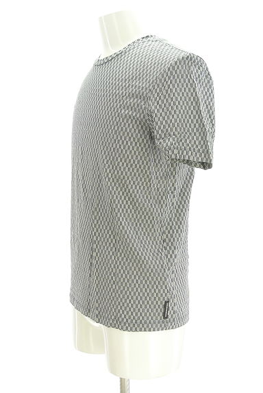 EMPORIO ARMANI（エンポリオ アルマーニ）の古着「矢絣柄Tシャツ（Ｔシャツ）」大画像３へ