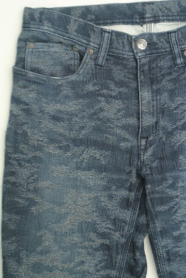 EPOCA UOMO（エポカ　ウォモ）の古着「デニム調ジャガードパンツ（パンツ）」大画像３へ