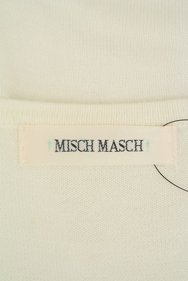 MISCH MASCH（ミッシュマッシュ）の古着「ビーズ付きシアーラインニット（ニット）」大画像６へ