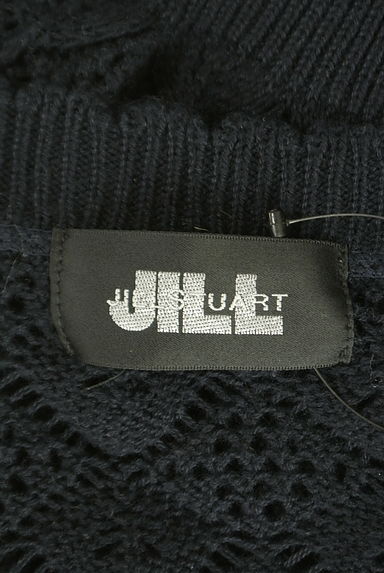 JILL by JILLSTUART（ジルバイジルスチュアート）の古着「五分袖透かし編みカーディガン（カーディガン・ボレロ）」大画像６へ
