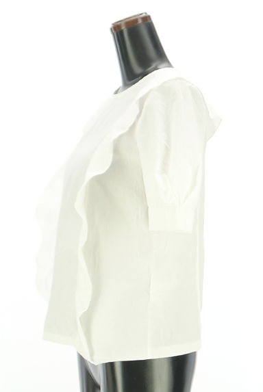JILLSTUART（ジルスチュアート）の古着「ラメストライプフリルブラウス（カットソー・プルオーバー）」大画像３へ