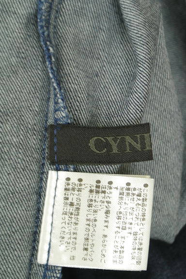 CYNICAL（シニカル）の古着「前後着ロゴデニムシャツ（ブラウス）」大画像６へ