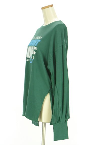 Ungrid（アングリッド）の古着「ボリューム袖ロゴロンT（Ｔシャツ）」大画像３へ