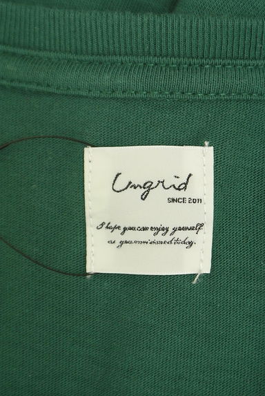 Ungrid（アングリッド）の古着「ボリューム袖ロゴロンT（Ｔシャツ）」大画像６へ